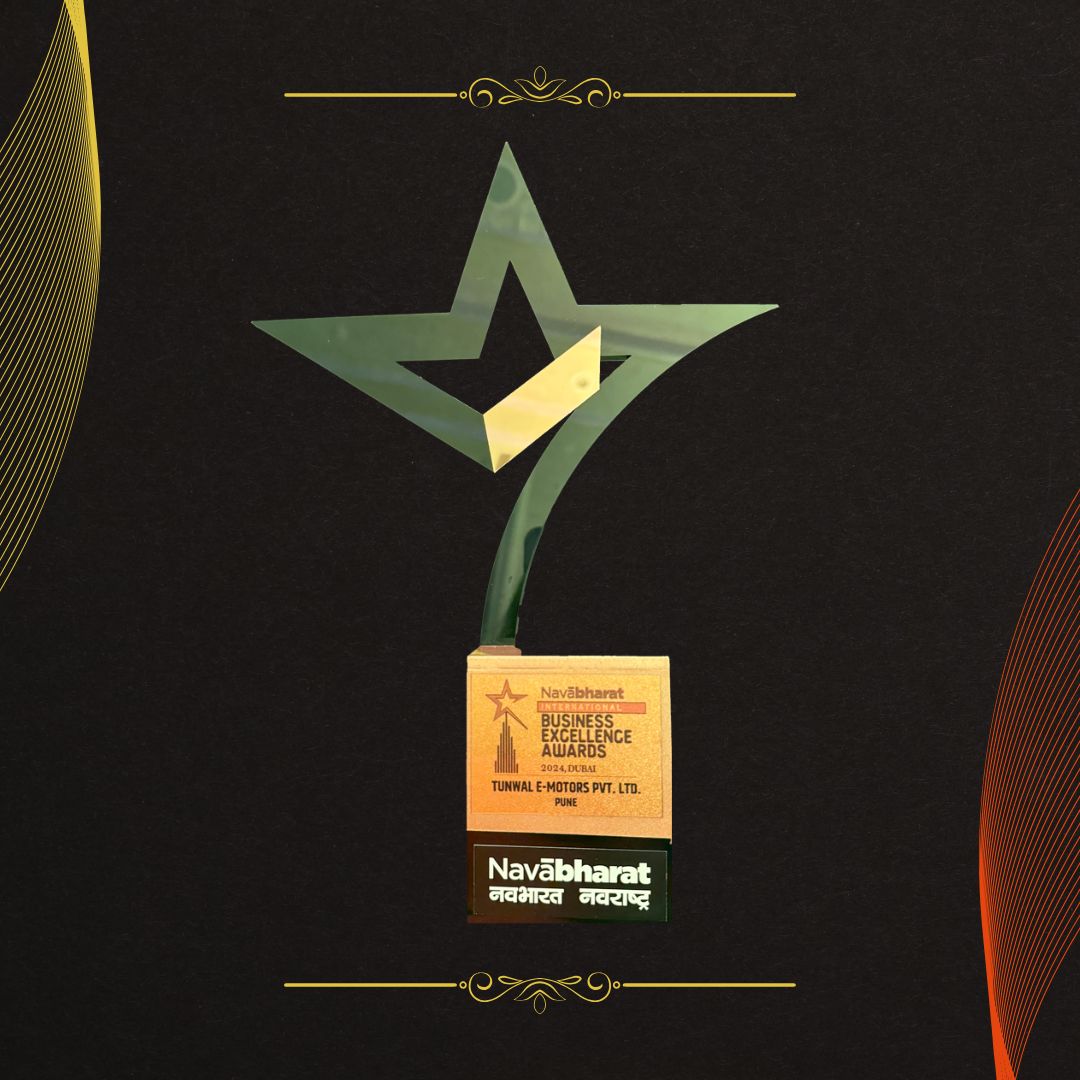 Tunwal E-Motors award/recognition